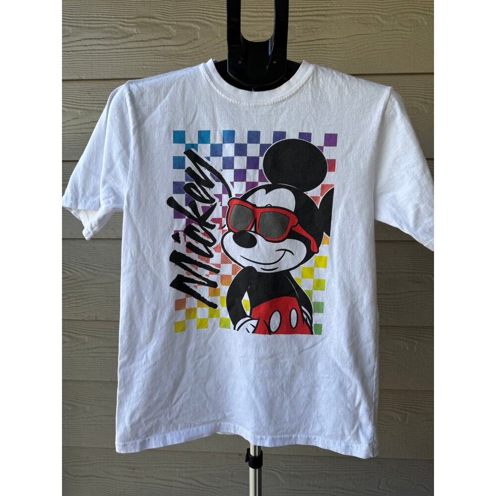 Retro Mickey Mouse T-Shirt – Disney Brand – Child XL – Very Good Condition